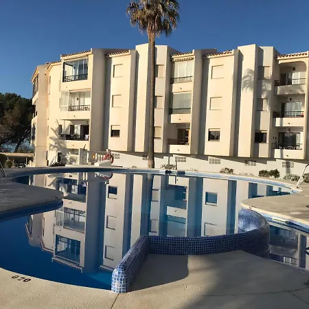 Sea&pool view garden apartment Las Palmeras Nerja Buitenkant foto